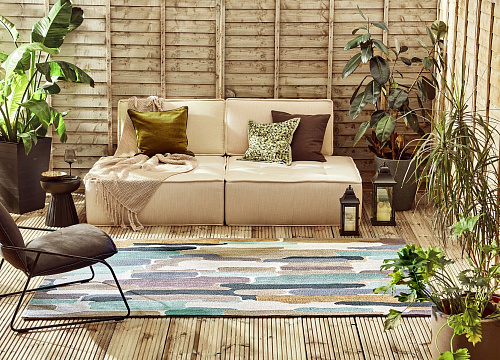 Tapete Trattino-Sea Glass Exterior