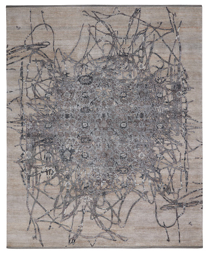 Tapete Bidjar Muted 2 Chrome