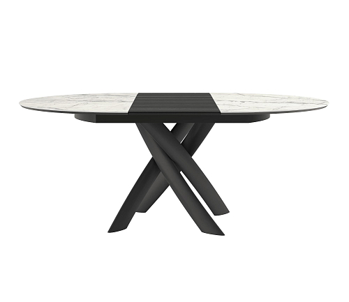 Mesa de Jantar Redonda Extensível Style