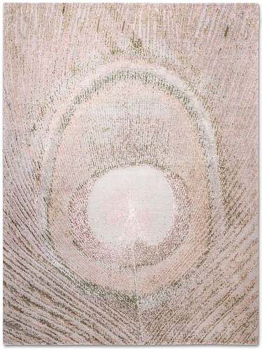 Tapete Feathers Feito à Mão Luxury