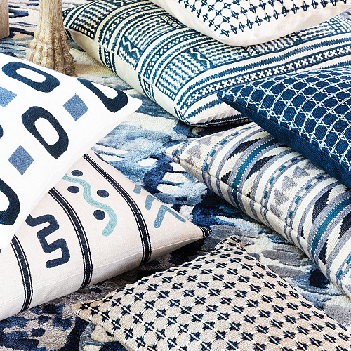 Almofada Maliana Denim 50 × 35