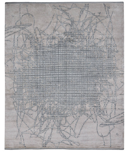 Tapete Grid Muted 2 Chrome