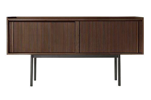 Aparador Sipario alto castanho 2 portas