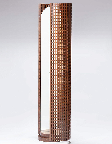 Espelho de chão madeira artesanal