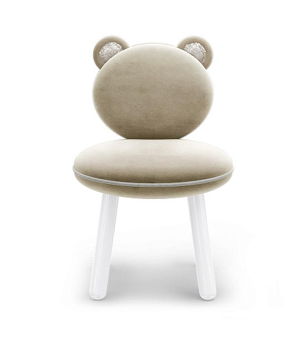 Cadeira infantil Fluffy Bear creme