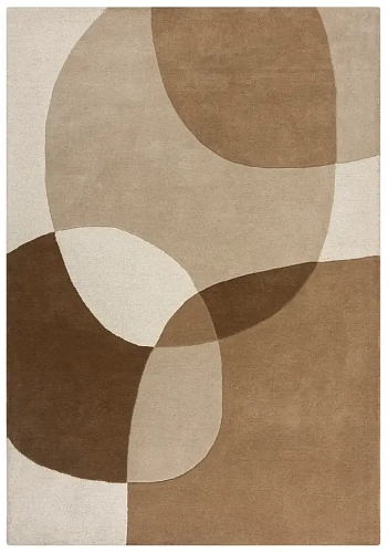 Tapete Abstrato Orgânico Bege