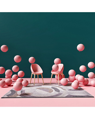 Tapete Abstract Tecido à Máquina