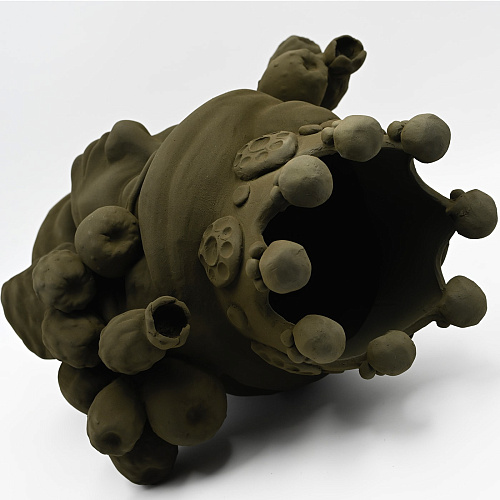 Escultura Moor's Head castanha