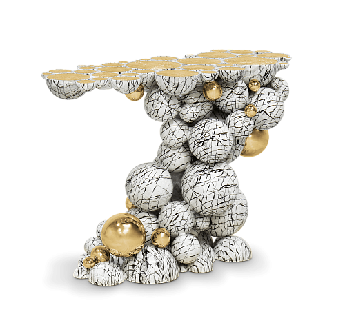 Consola Orbit Falso-mármore