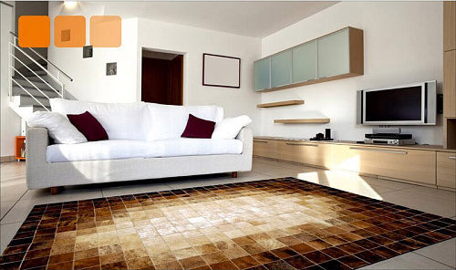 Tapete Pele de Vaca Vergina