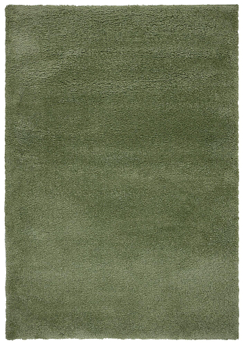 Tapete Liso Aveludado Verde-Oliva