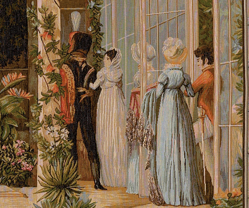 Tapeçaria grande estufa