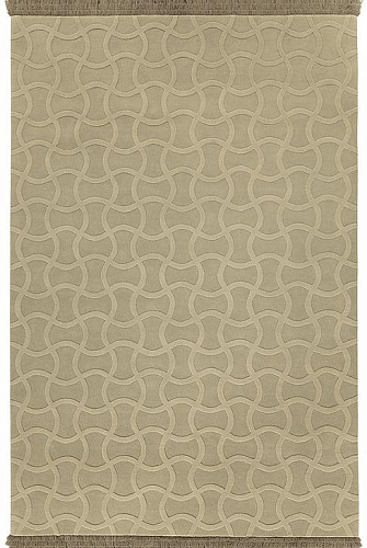 Tapete Taupe Tufted à Mão