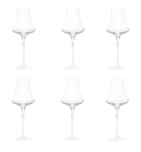 Conjunto de 6 Taças de Vinho Branco Minimes