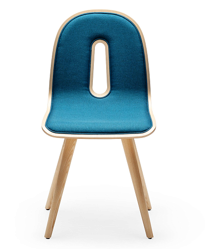 Cadeira Gotham Woody S-I Azul