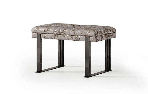 Pufe com Duas Pernas Metal