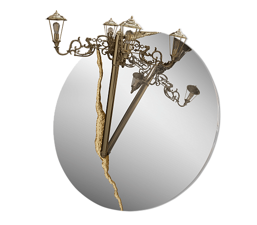 Espelho redondo Illumina