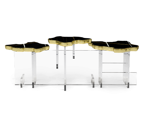 Mesa de Apoio XL Nero Obsidian