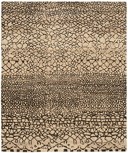 Tapete Gamba Tourouk Castanho Creme