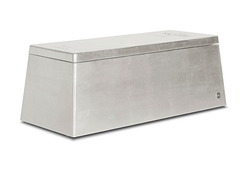 Baú de brinquedos prata lunar