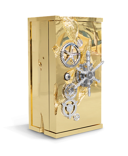 Cofre Elite Dourado Tycoon
