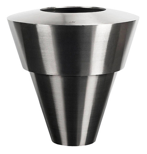 Vaso Pequeno em Aço Inoxidável