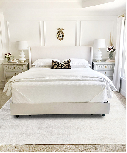 Tapete de Viscose Liso Areia