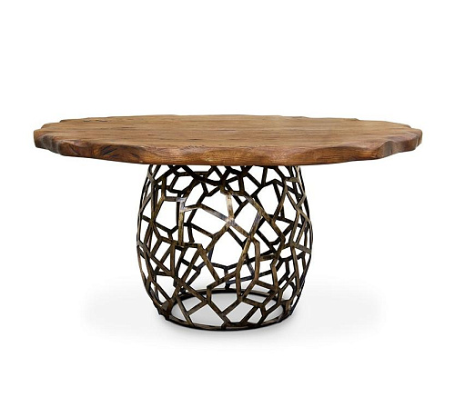 Mesa de Jantar Redonda Honeybee