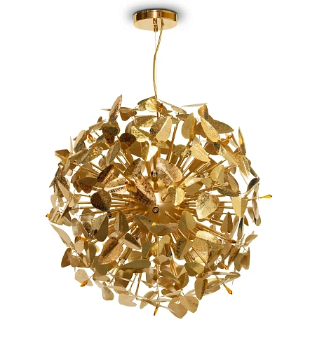 Candeeiro suspenso globo charme real