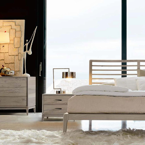 Mesa de Cabeceira Velo Cinzenta