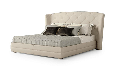 Cama Moderna em Pele