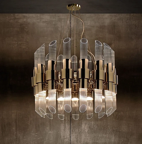 Candeeiro suspenso redondo Stellar