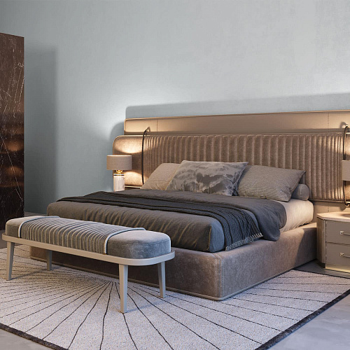 Estrutura de Cama Luxuosa Marylin