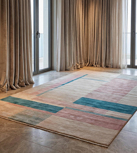 Tapete Linear Frame Blush