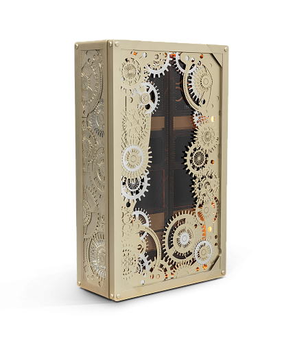 Cofre Baron Champagne Mate