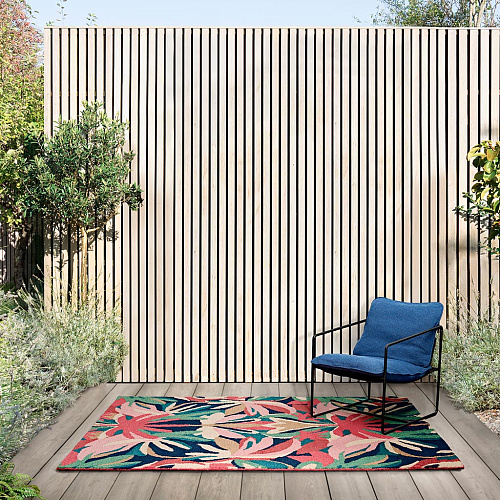 Tapete Exterior Melora Rosa