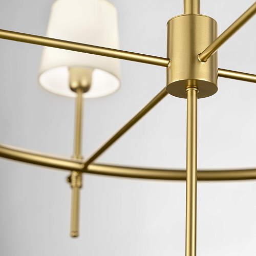Lustre Circular em Ouro Envelhecido