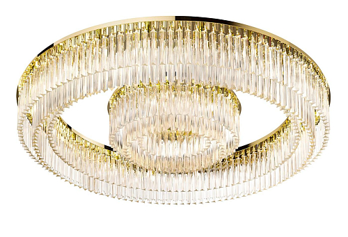 Lustre Redondo em Ouro Polido
