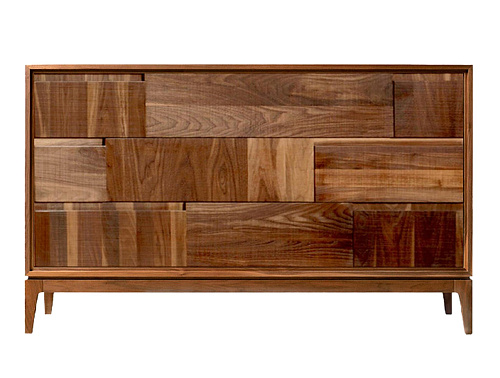 Cómoda Trama e ordito Castanha