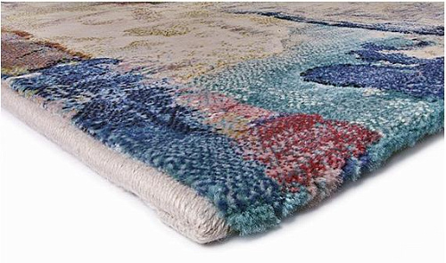 Tapete Patchwork Multi Feito à Máquina