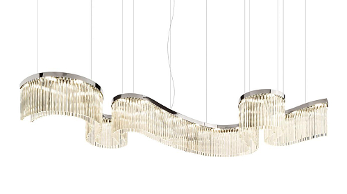 Lustre Snake em Prata