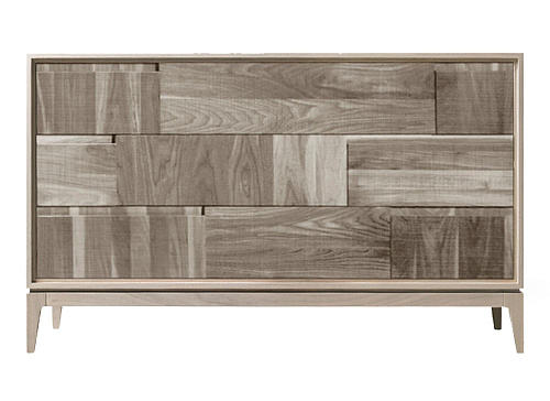 Cómoda Trama e ordito Cinzenta