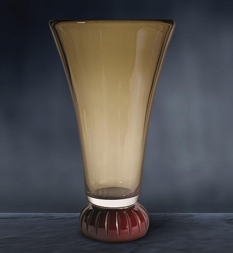 Vaso de Autor em Vidro de Murano