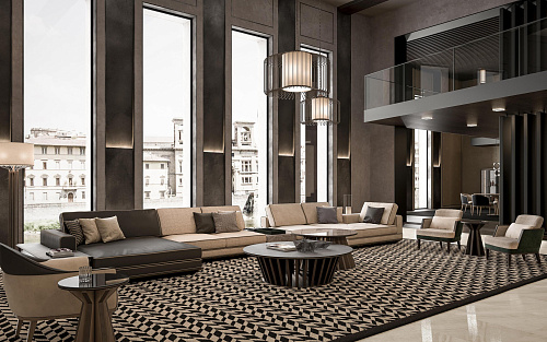 Mesa de Centro Castanha Escura