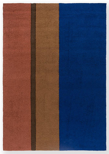 Tapete Exterior Festival Stripe Azul