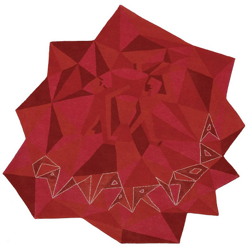 Tapete Campari Soda Designer Tecido à Mão