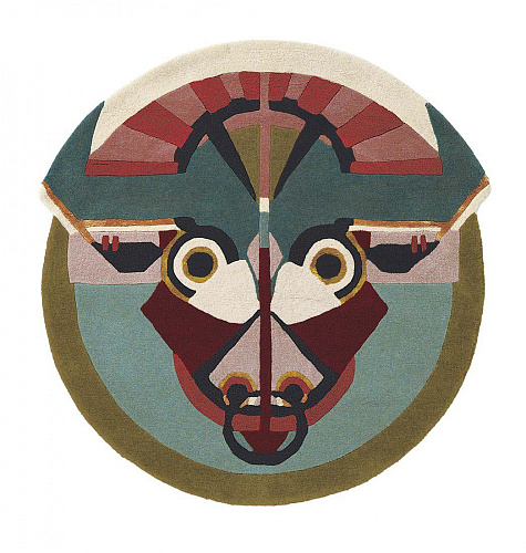 Tapete Redondo Círculo Zodiac Touro