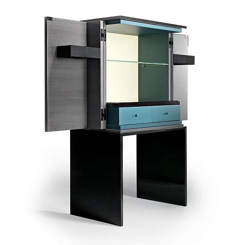 Armário bar folha cedro