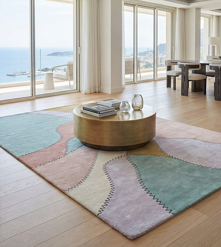 Tapete Pastel Collage Rose