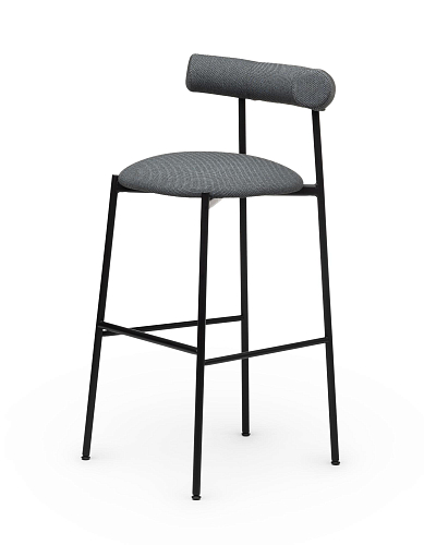 Banco de Bar Pampa SG-80 Cinzento